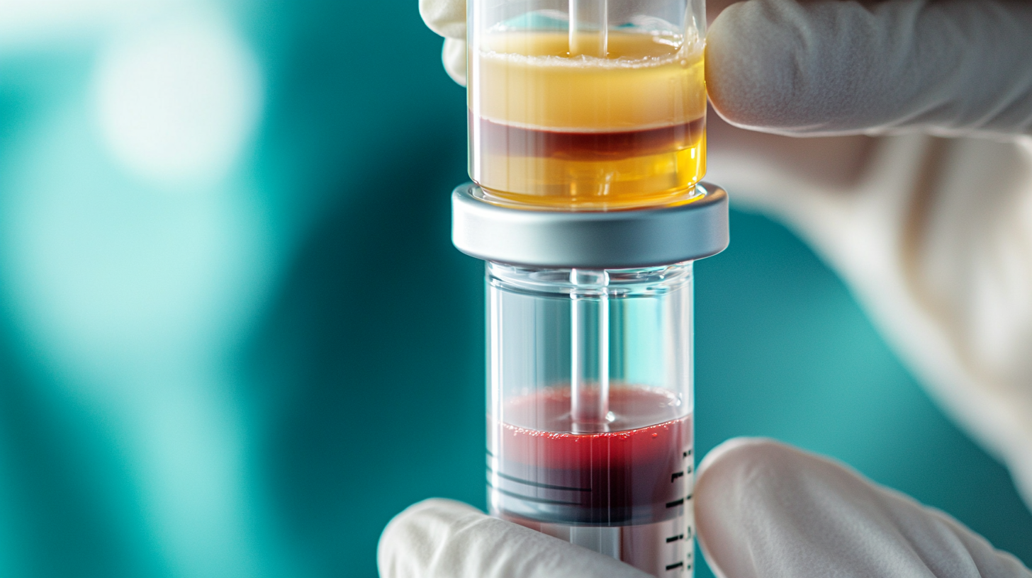 Sistema a doppia siringa concentrica per la preparazione del plasma ricco di piastrine (PRP)